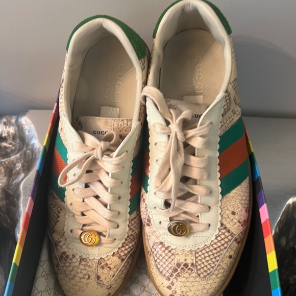 Supreme Python & Web Stripe Sneakers - Picture 5 of 6